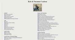 Desktop Screenshot of krisandsusanna.com